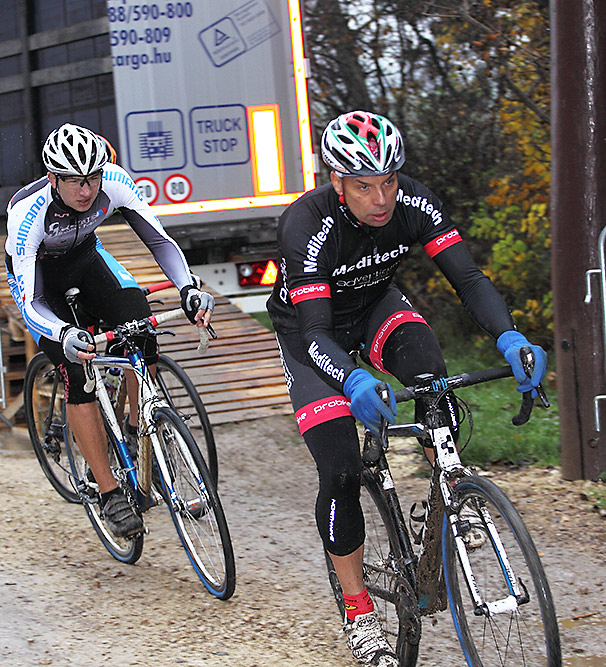 Veszprem CX futam - Fésüs László és Jordán Bence