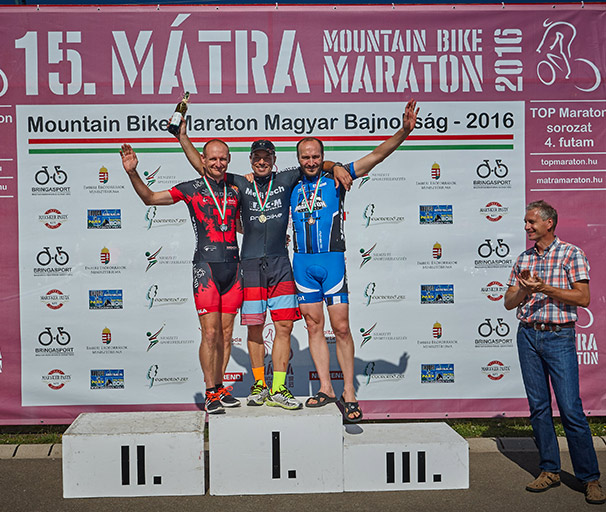 2016 Mátra Maraton - Master2 dobogó