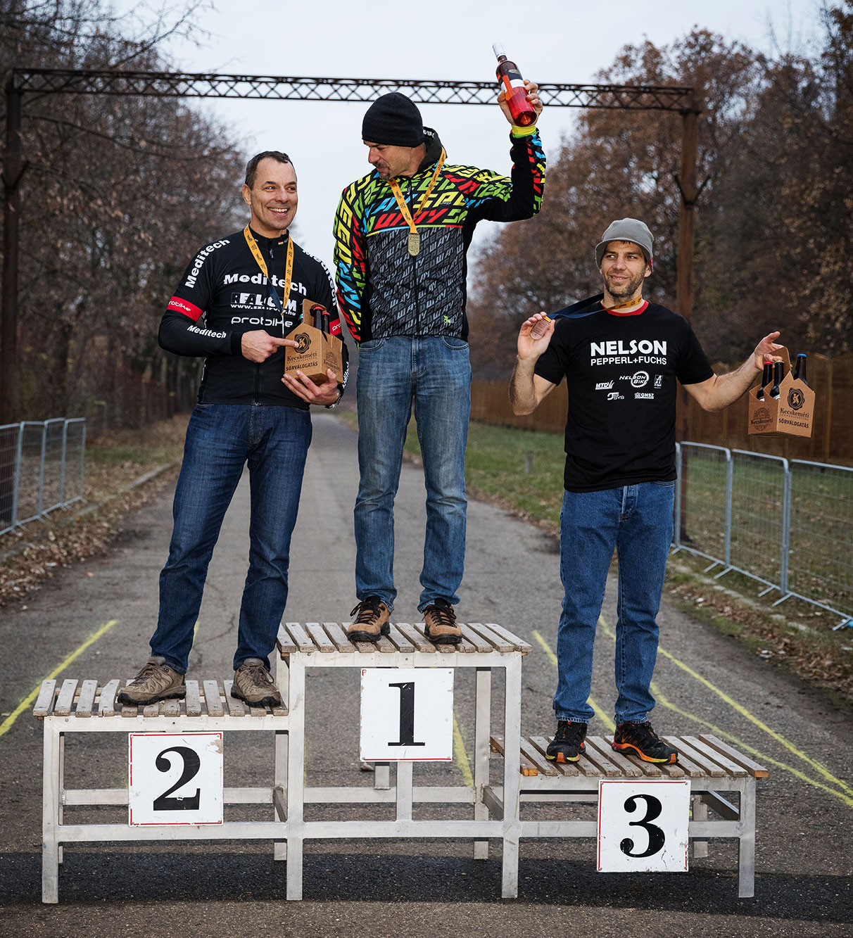 Kecskemét CycloCross Magyar Kupa, 2018, Master2 dobogó